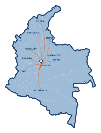 Mudanzas y Trasteos en Bogotá - Mudanzas nacionales desde y hacia Bogotá